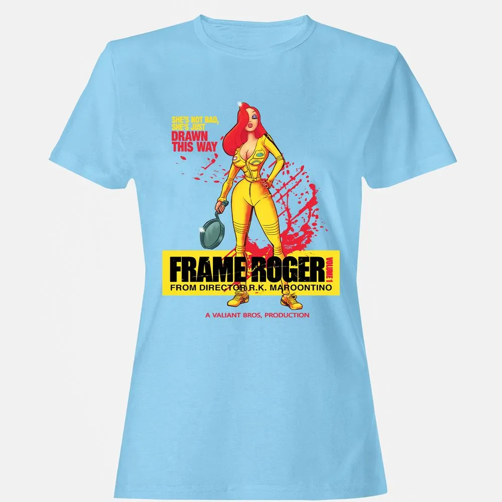 Women's T-Shirt - VLL99KNG - Light Blue - 8