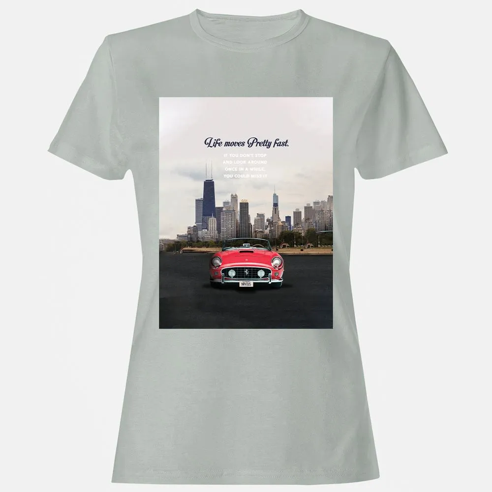 Women's T-Shirt - EUA64RK6 - Ash - 2