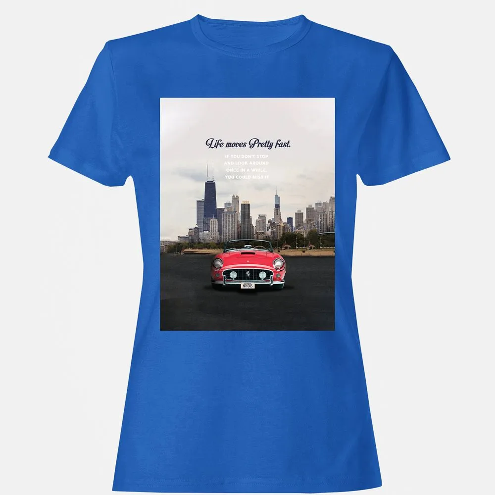 Women's T-Shirt - EUA64RK6 - Royal - 14