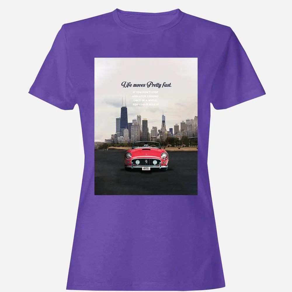 Women's T-Shirt - EUA64RK6 - Purple - 12