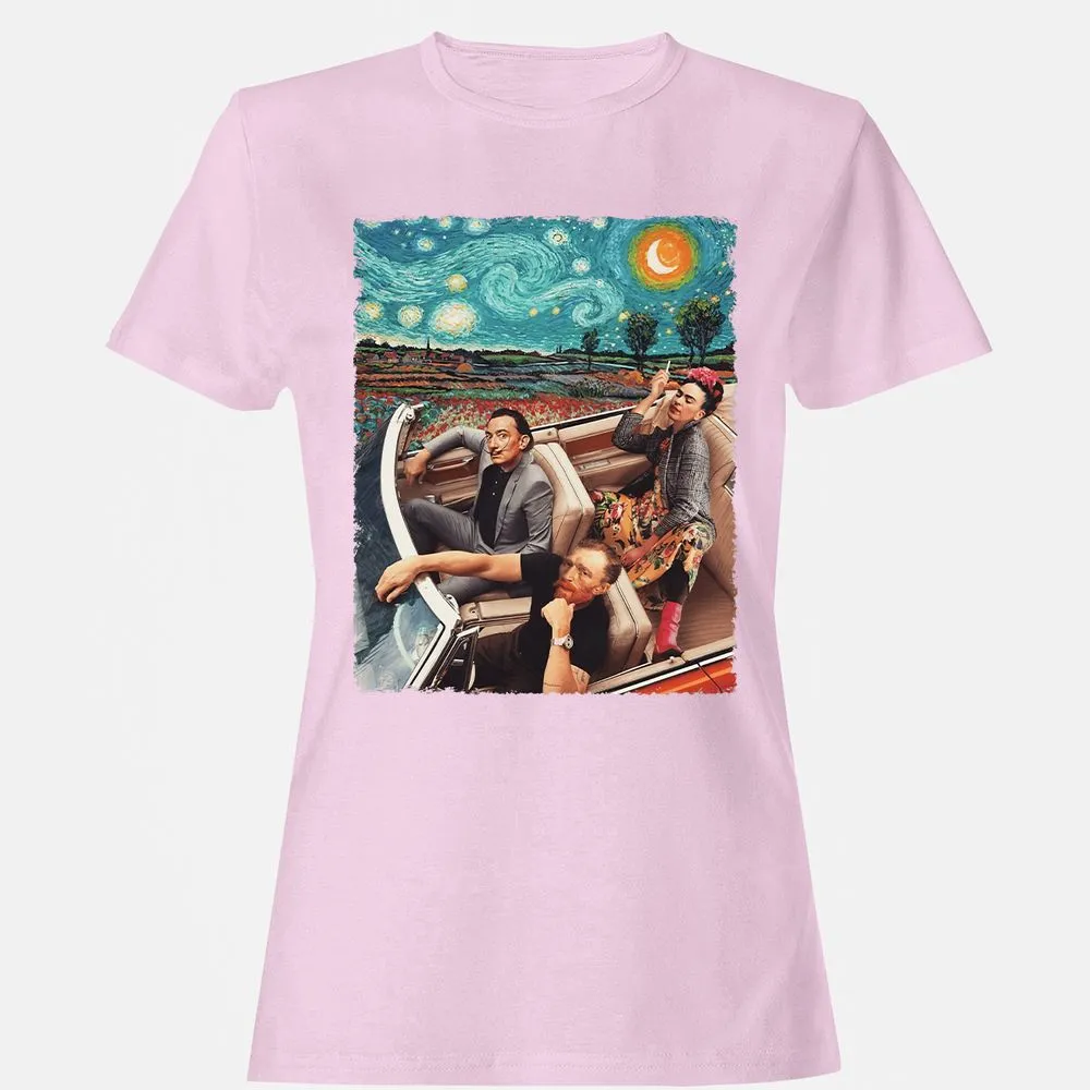 Women's T-Shirt - 74GEV9ZB - Light Pink - 9