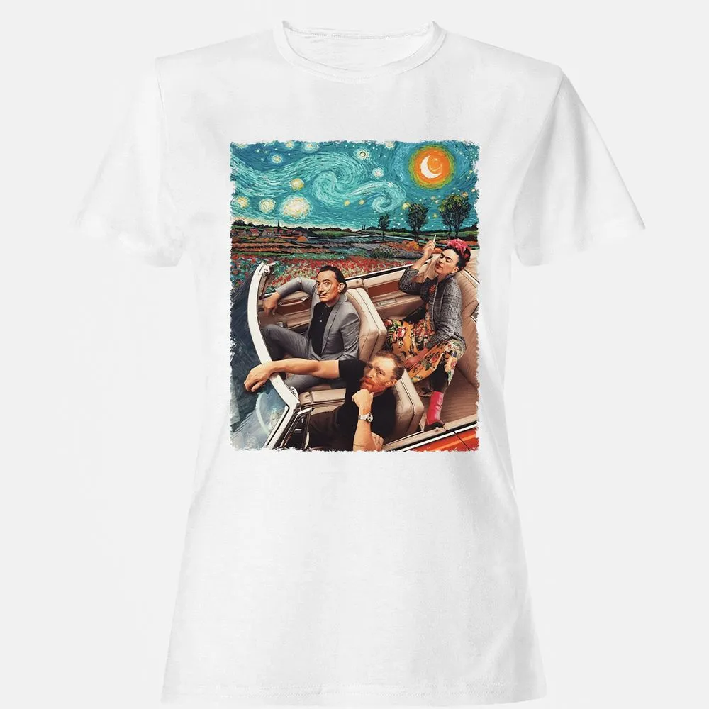 Women's T-Shirt - 74GEV9ZB - White - 16