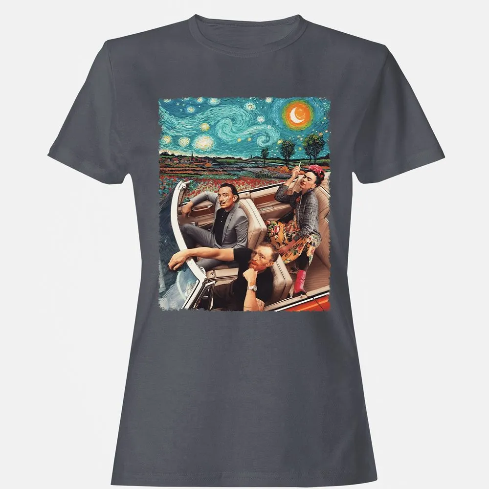 Women's T-Shirt - 74GEV9ZB - Dark Heather - 5