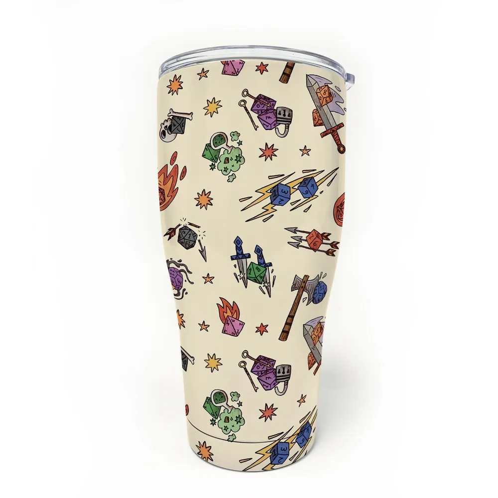 Dice World Tumbler - 8