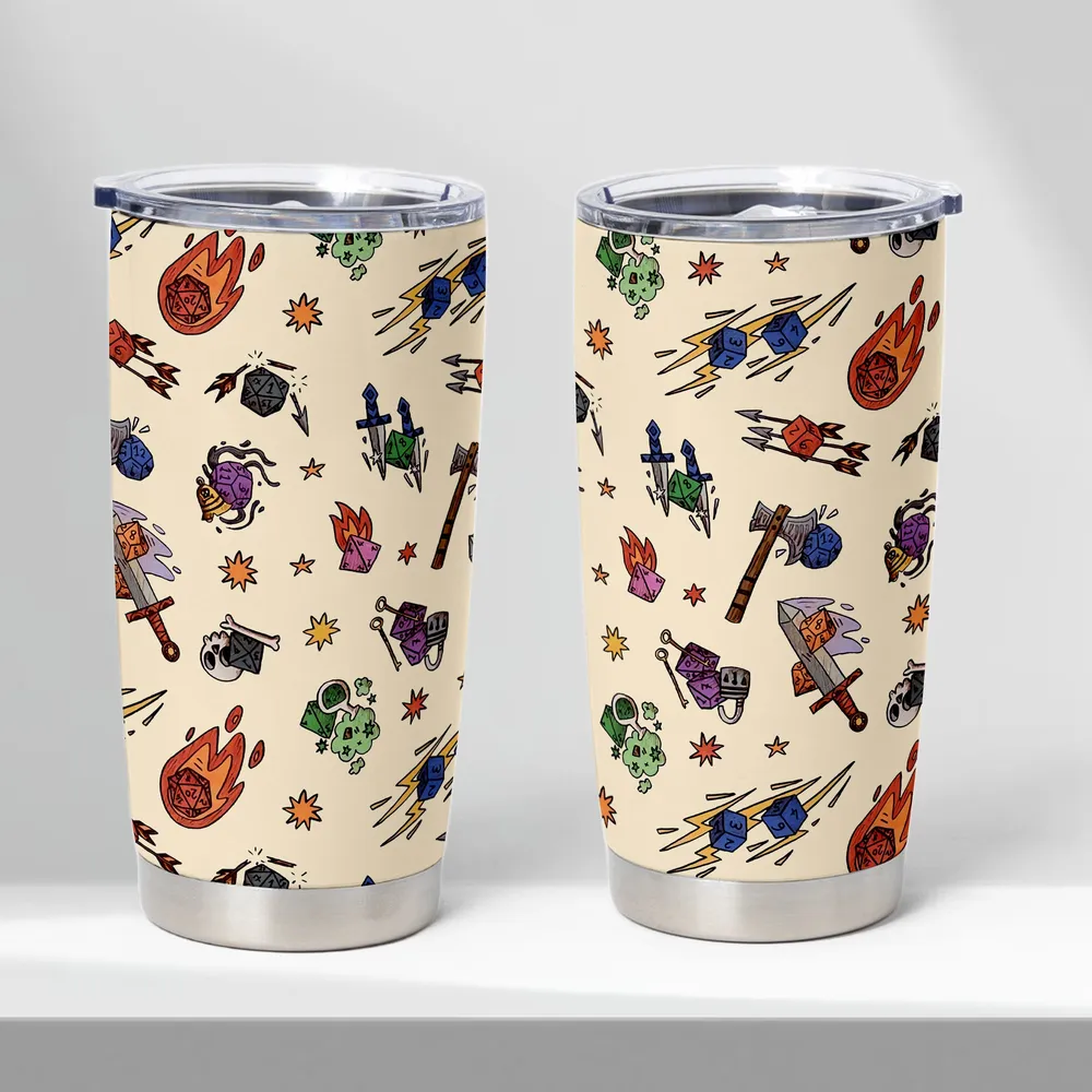 Dice World Tumbler - 1
