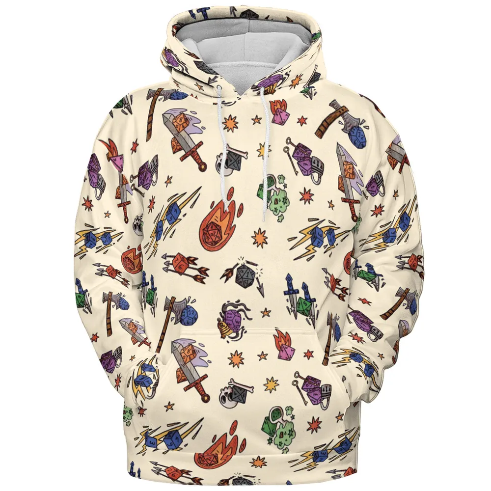 Dice World  All-over Print Hoodie - 2