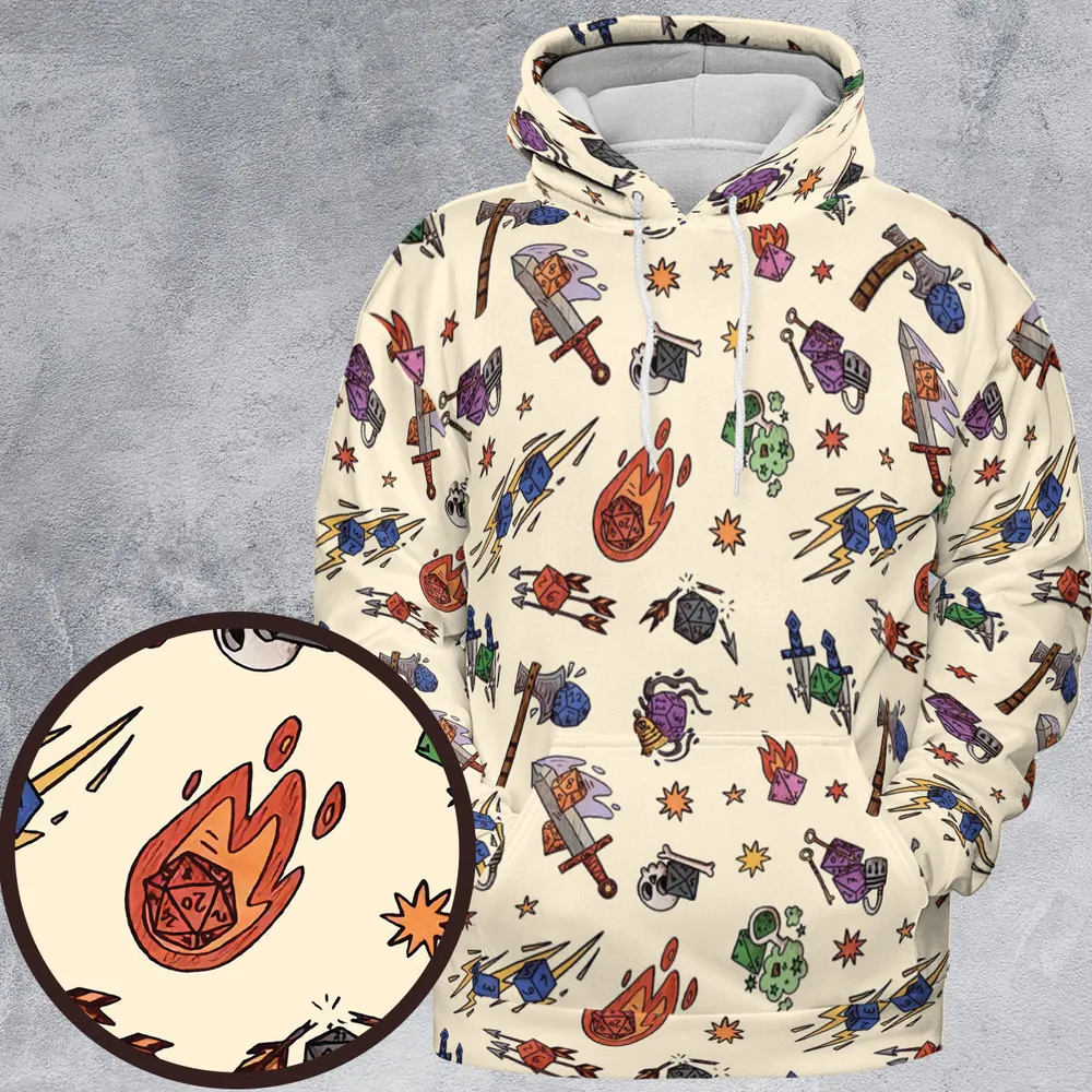 Dice World  All-over Print Hoodie - 1
