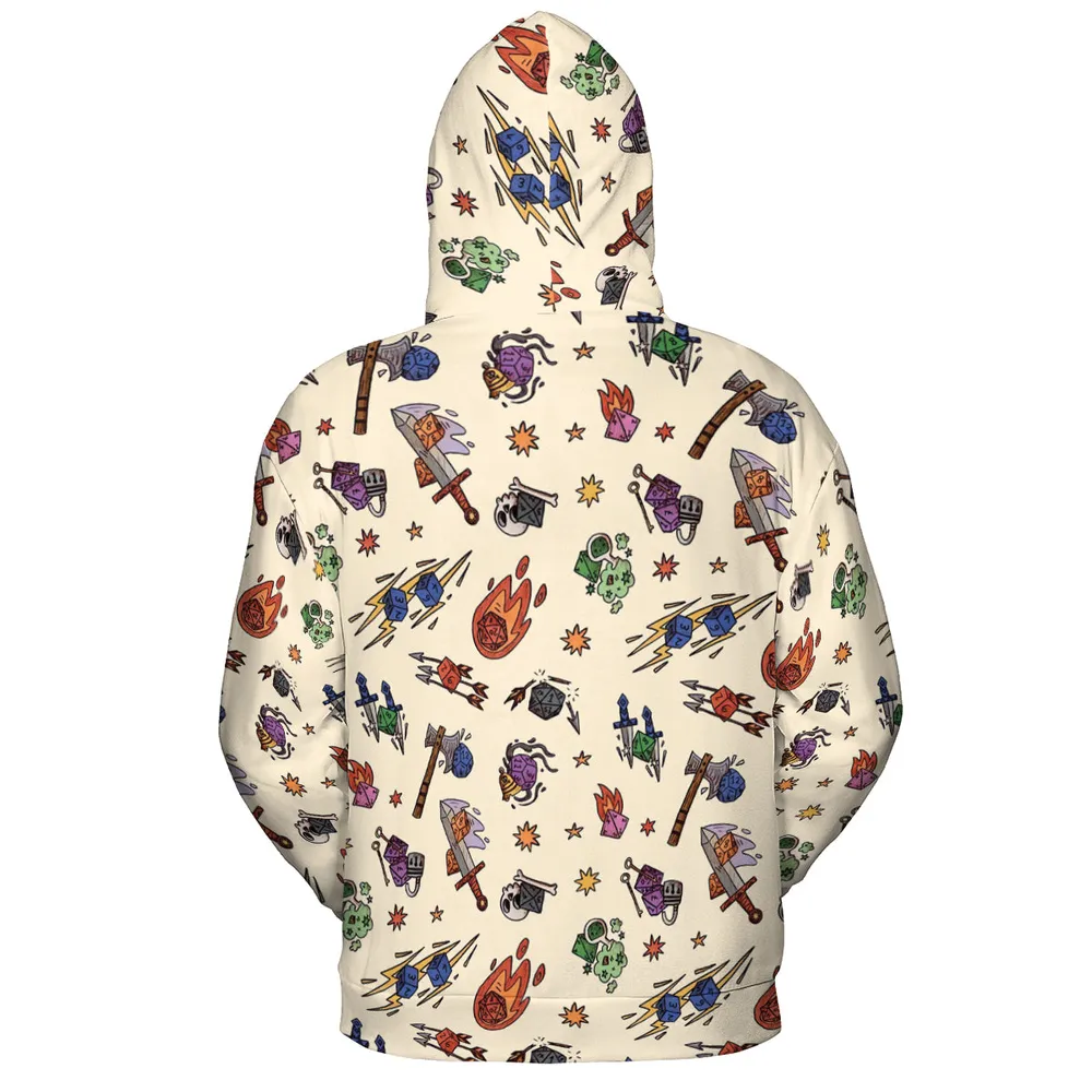 Dice World  All-over Print Hoodie - 4