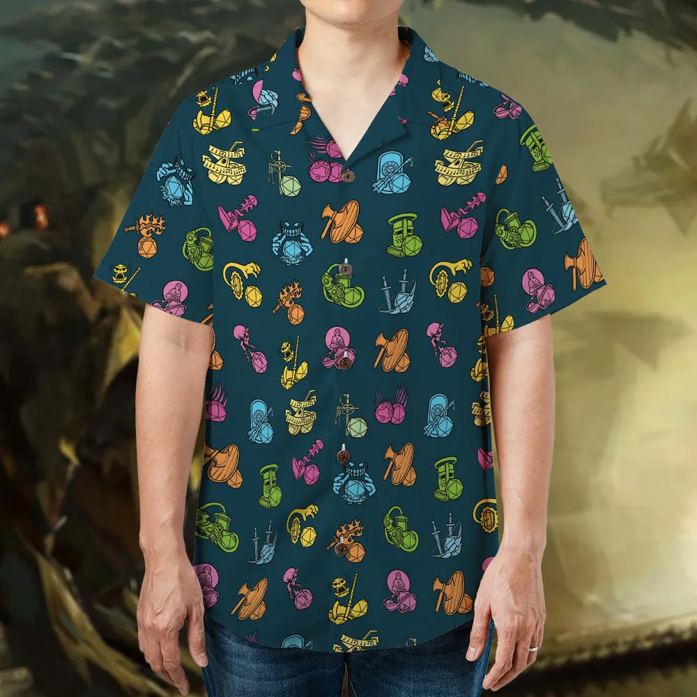 RPG Classes Hawaiian Shirt - 2