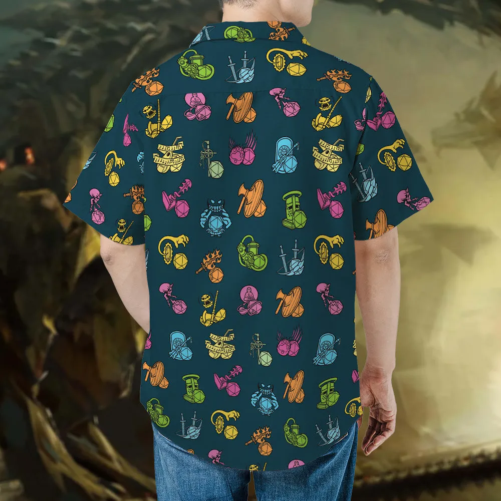 RPG Classes Hawaiian Shirt - 3