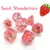 Set Sweet Strawberry Transparent Resin DND Dice - 1