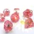 Set Sweet Strawberry Transparent Resin DND Dice - 2