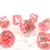 Set Sweet Strawberry Transparent Resin DND Dice - 3