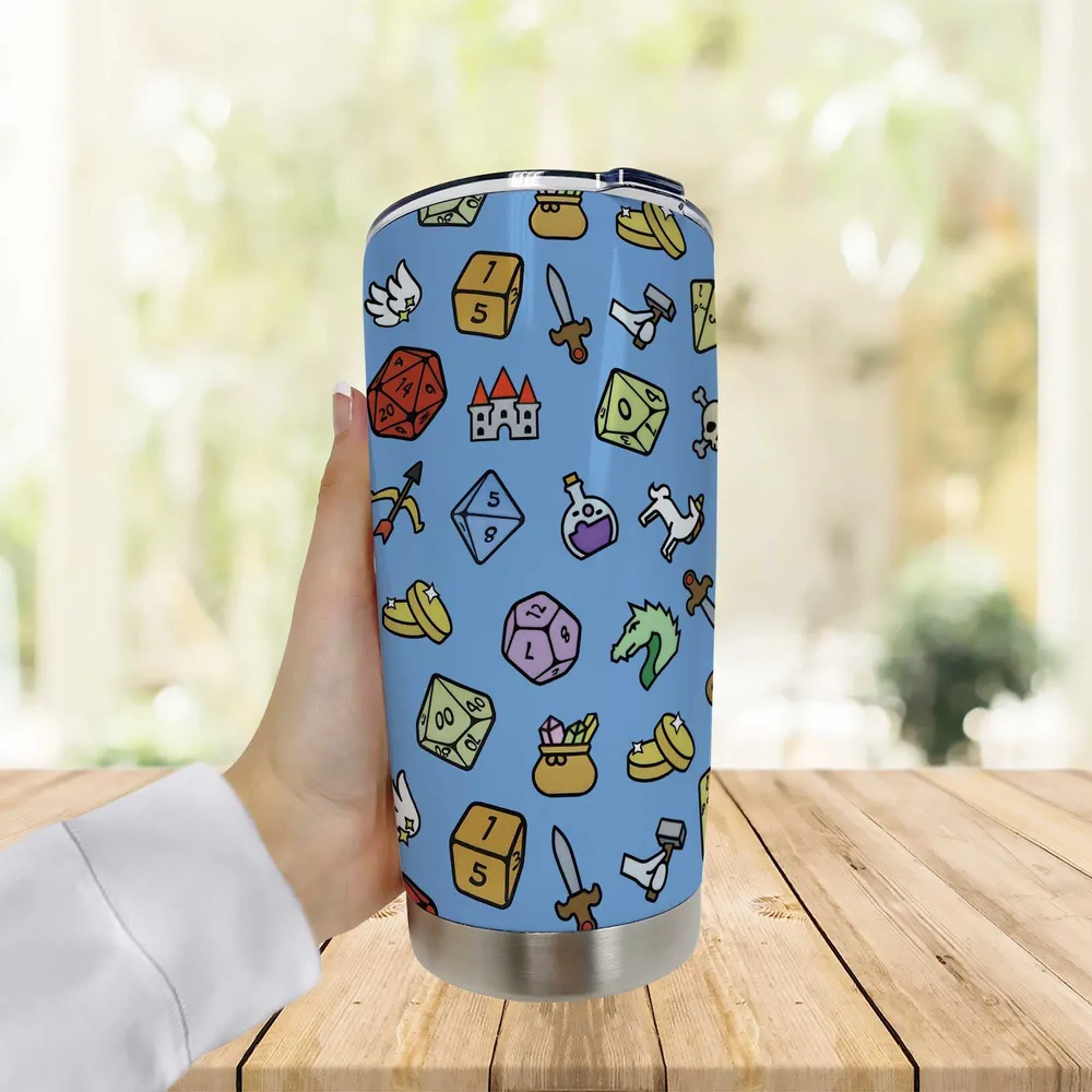 Fantasy Icon RPG Tumbler - 3