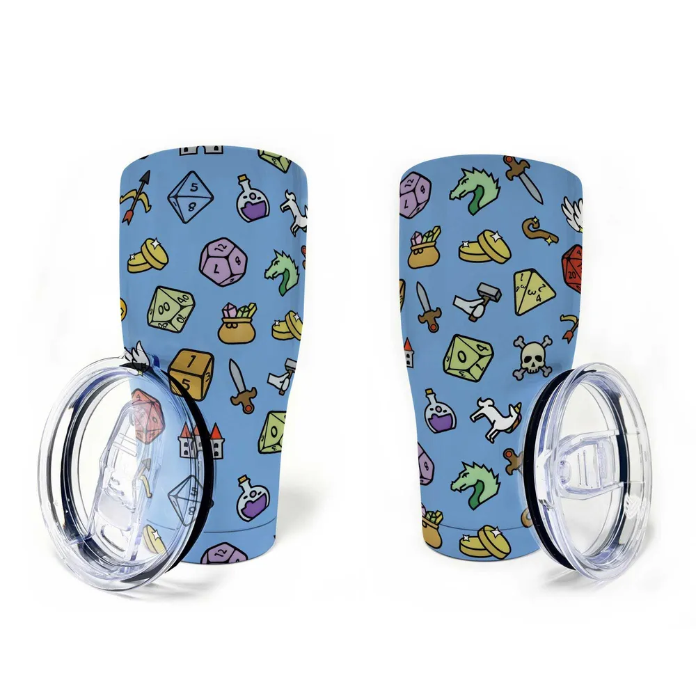 Fantasy Icon RPG Tumbler - 9