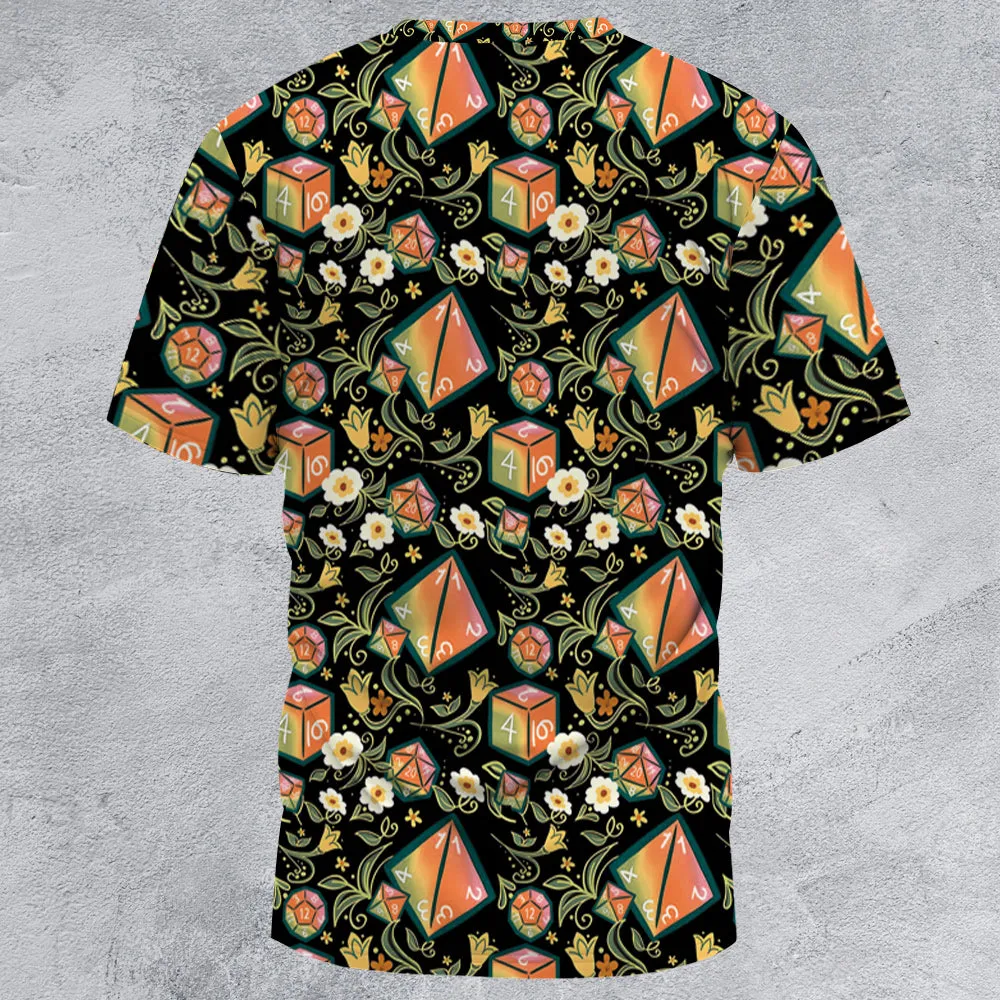 Dice Plant All-Over Print Unisex T-Shirt - 3