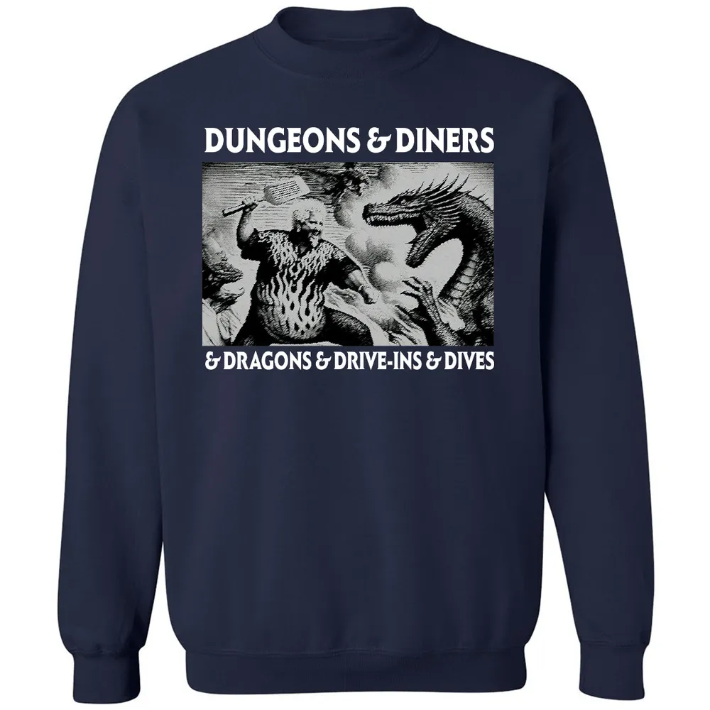 Dungeons & Diners - Navy - 2