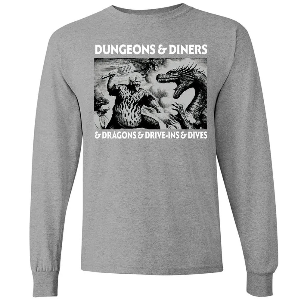 Dungeons & Diners - Graphite Heather - 6