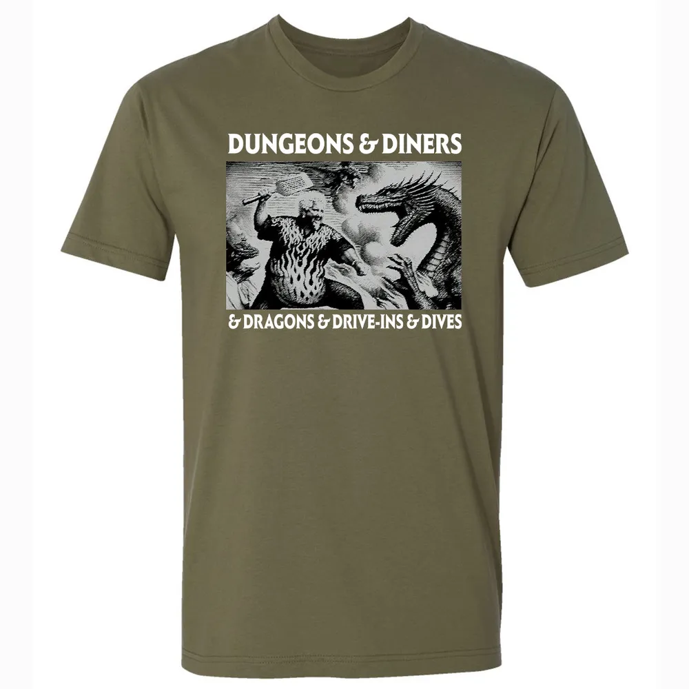 Dungeons & Diners - Military Green - 5