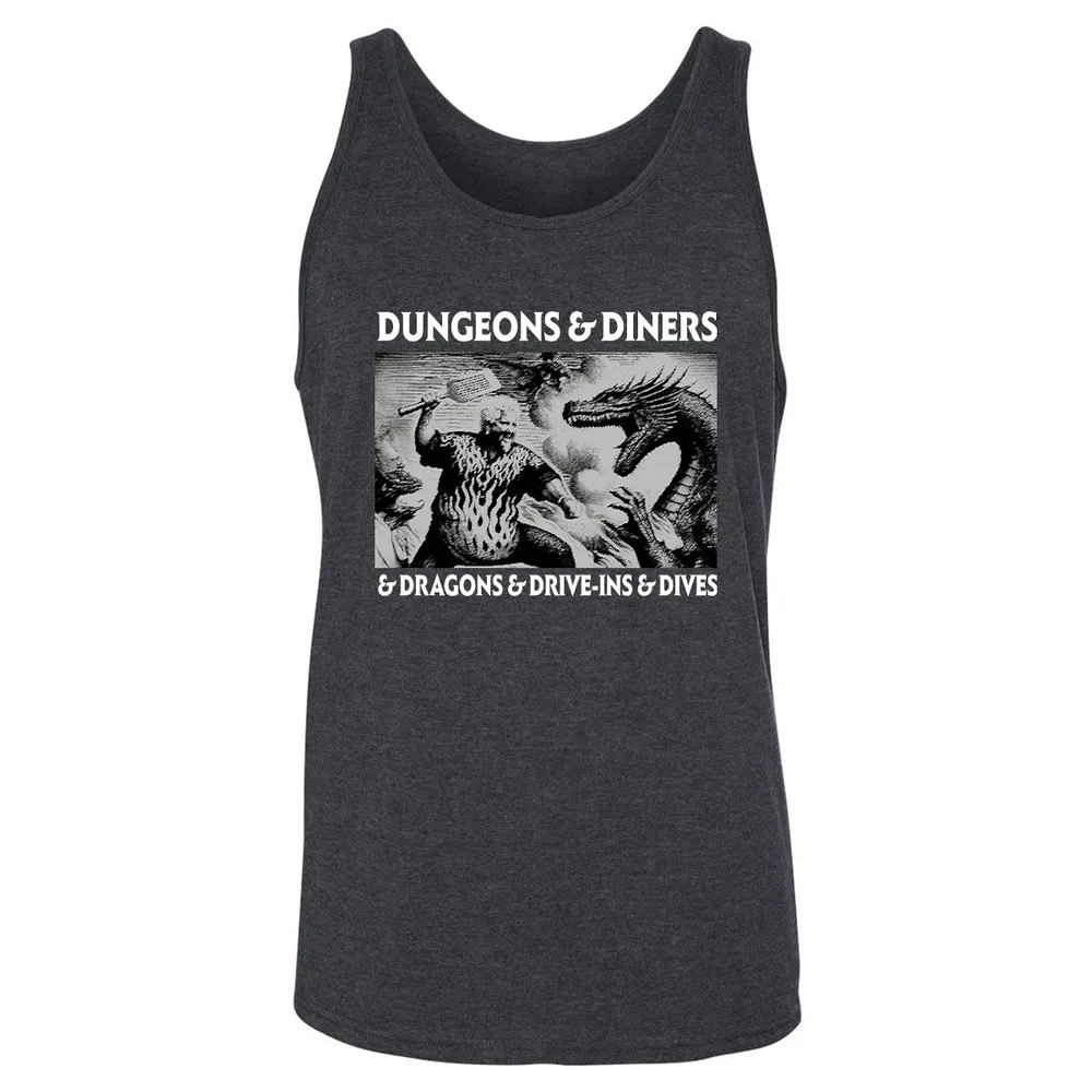 Dungeons & Diners - Dark Grey Heather - 6