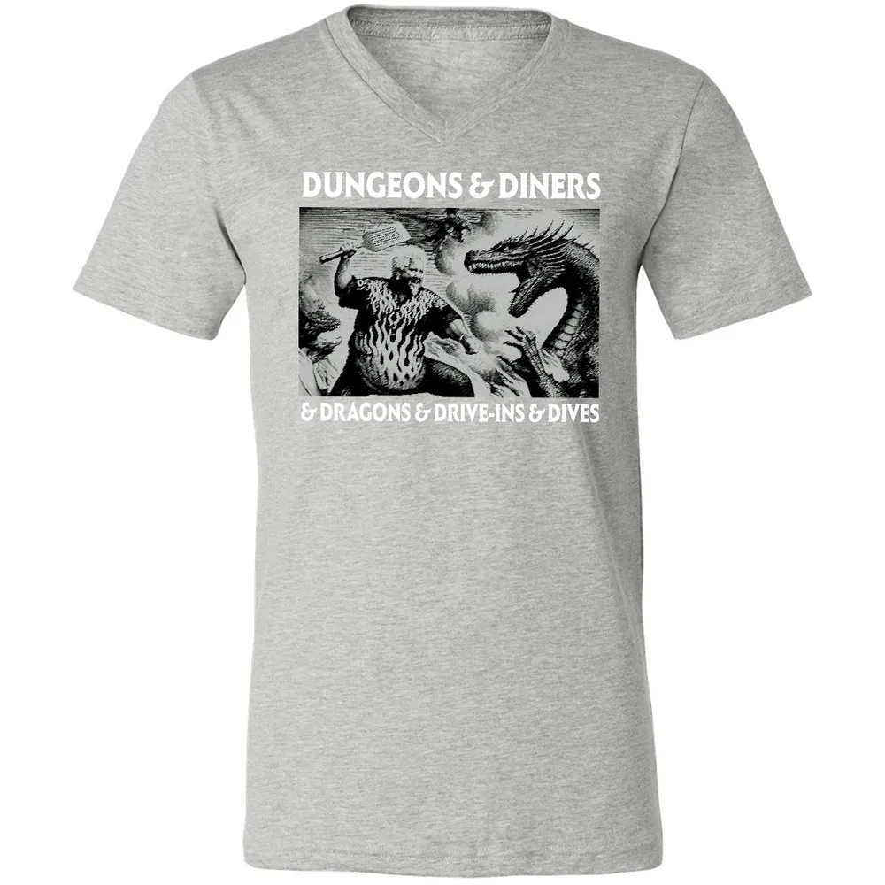 Dungeons & Diners - Athletic Heather - 7