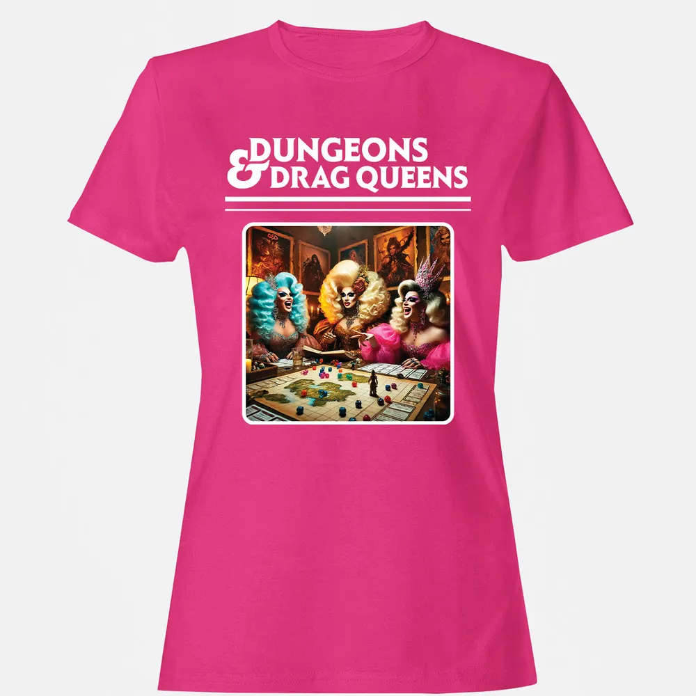 Dungeons & Drag Queens Women's T-Shirt - Heliconia - 6