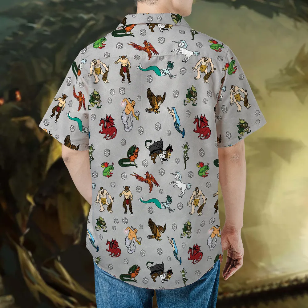 Dungeon Outsider Hawaiian Shirt - 3