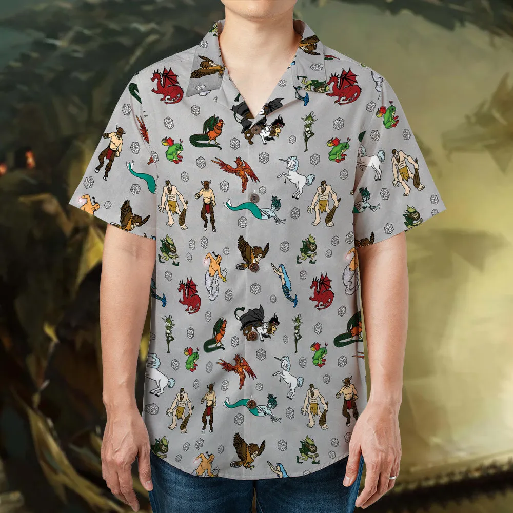 Dungeon Outsider Hawaiian Shirt - 2
