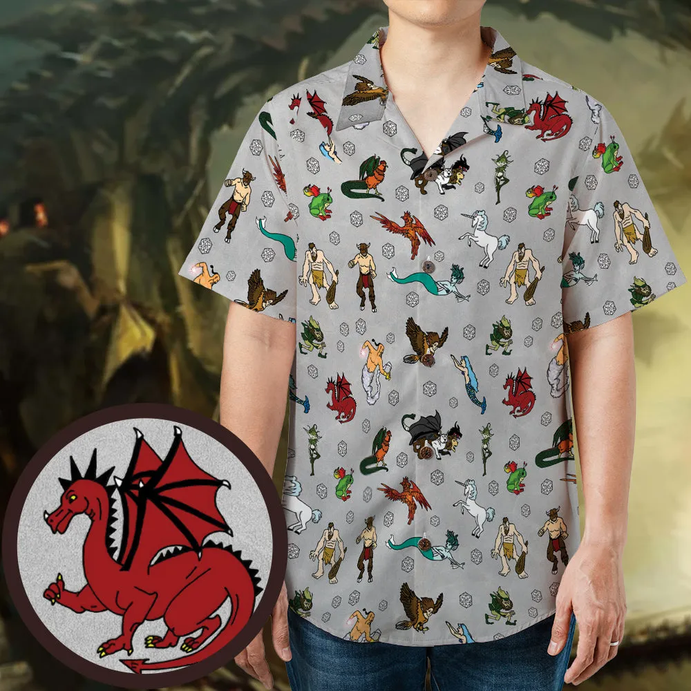 Dungeon Outsider Hawaiian Shirt - 1