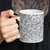 Fantasy Flower Dice Ceramic Mug - 1