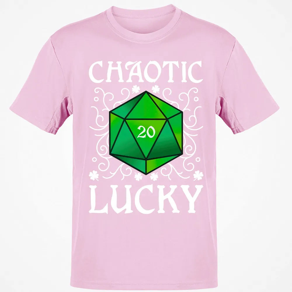 Chaotic Lucky D20 Dice Classic Unisex T-Shirt - 9