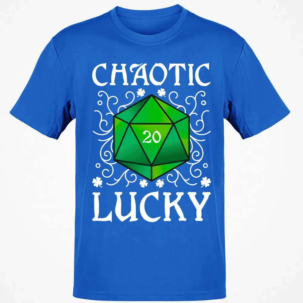 Chaotic Lucky D20 Dice Classic Unisex T-Shirt - 5
