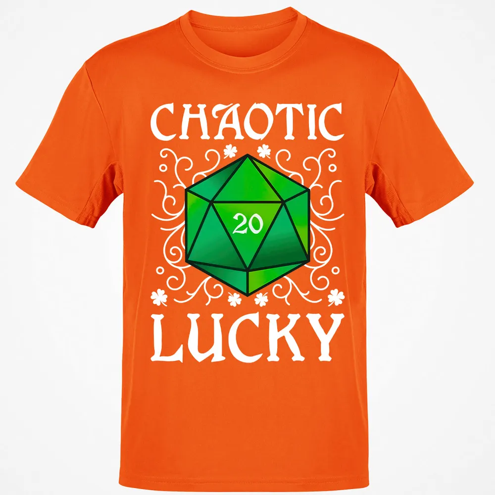 Chaotic Lucky D20 Dice Classic Unisex T-Shirt - 12