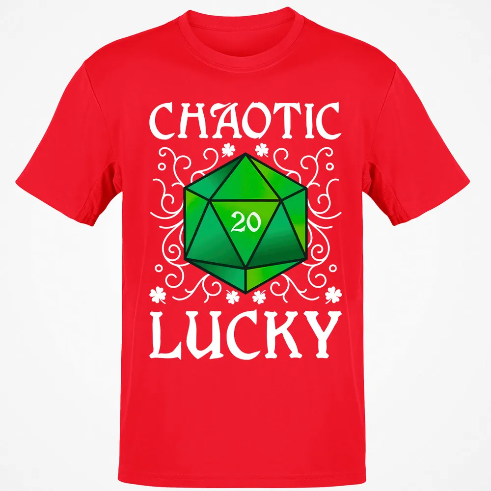 Chaotic Lucky D20 Dice Classic Unisex T-Shirt - 4