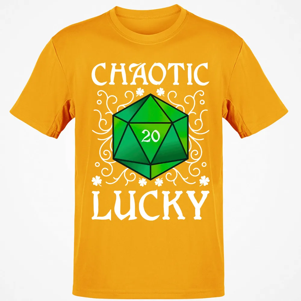 Chaotic Lucky D20 Dice Classic Unisex T-Shirt - 8