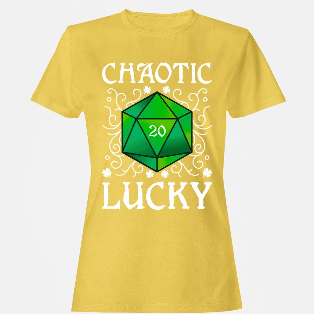 Chaotic Lucky D20 Dice Women's T-Shirt - Daisy - 4