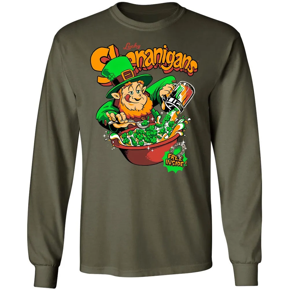 Long Sleeve T-Shirt - AAXJFVZ3 - Military Green - 16