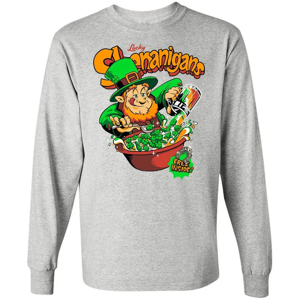 Long Sleeve T-Shirt - AAXJFVZ3 - Ash - 7