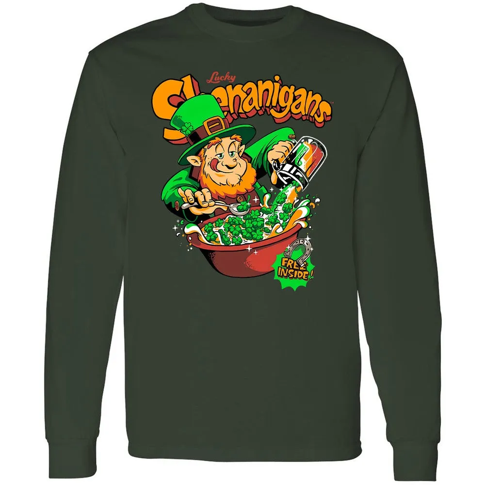 Long Sleeve T-Shirt - AAXJFVZ3 - Forest Green - 4