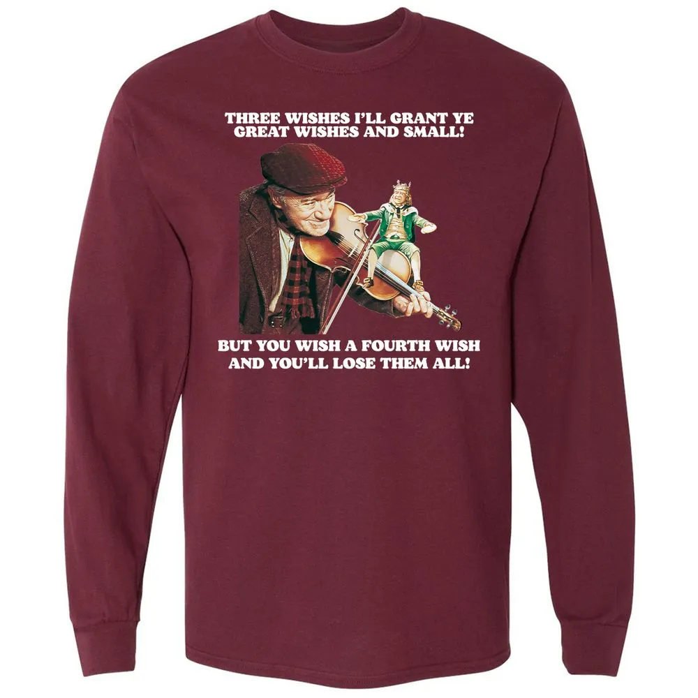Long Sleeve T-Shirt - C2UA4PJ4 - Maroon - 11