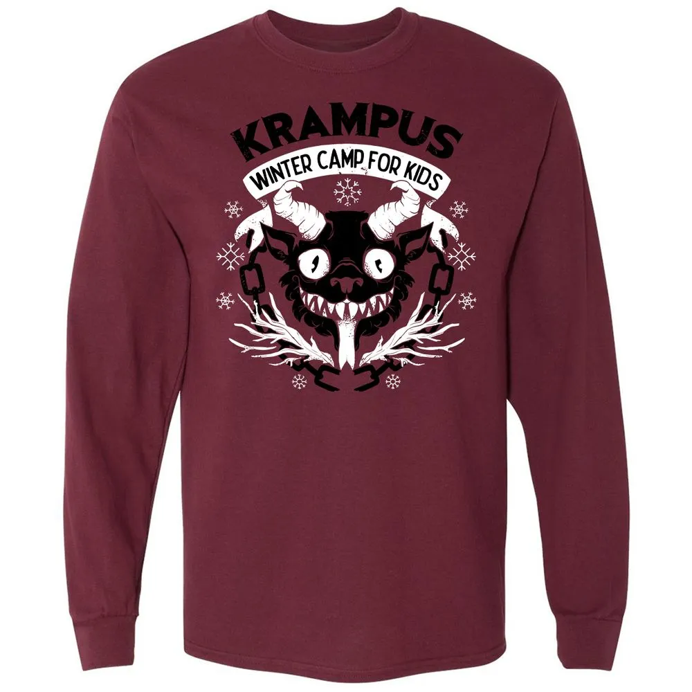 Long Sleeve T-Shirt - 5GJ7RYGJ - Maroon - 11