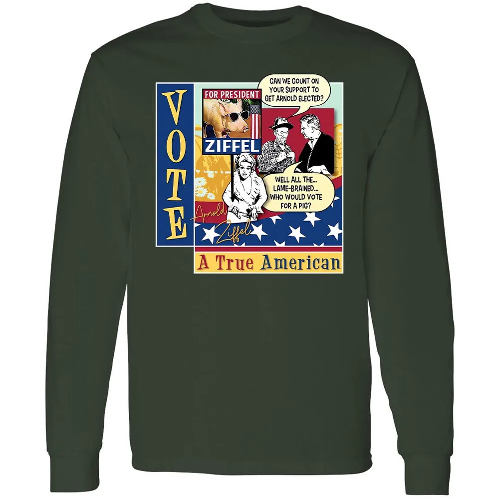 Long Sleeve T-Shirt - R9LD3NWZ - Forest Green - 4