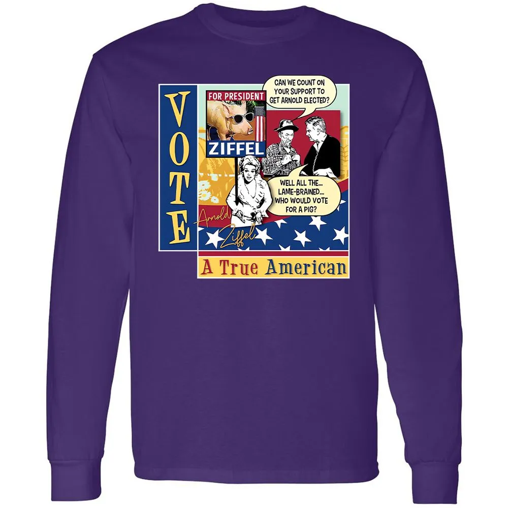 Long Sleeve T-Shirt - R9LD3NWZ - Purple - 13