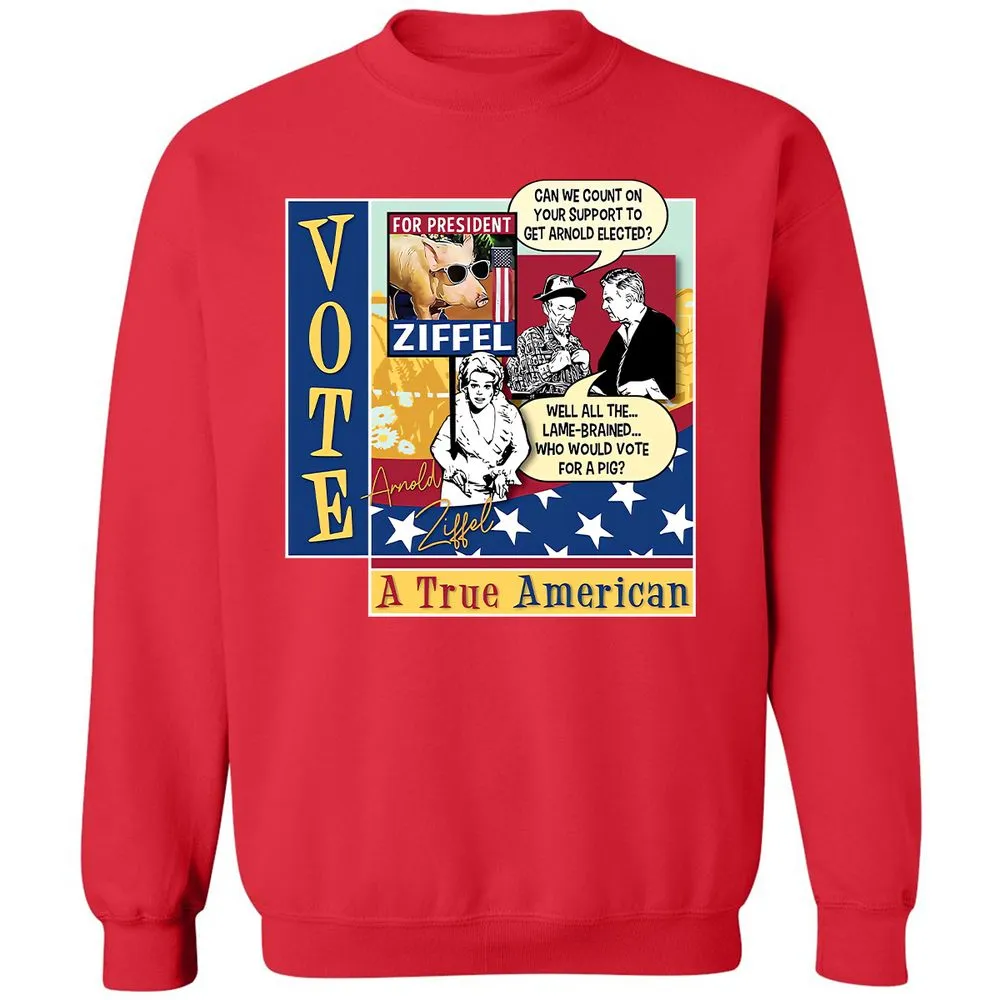 Classic Unisex Sweatshirt - BLHQLCJ3 - Red - 5