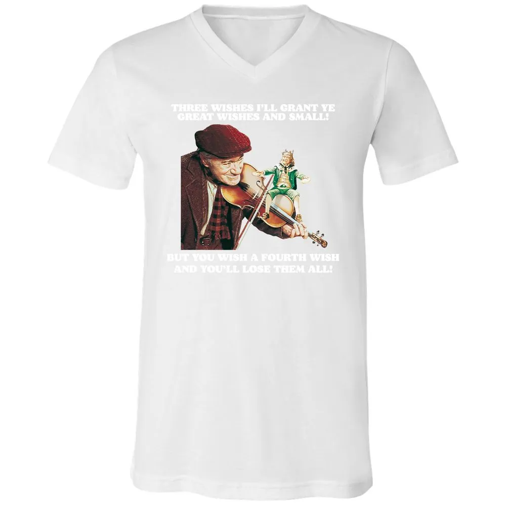 Unisex V-Neck T-Shirt - 34Q23P5K - White - 5
