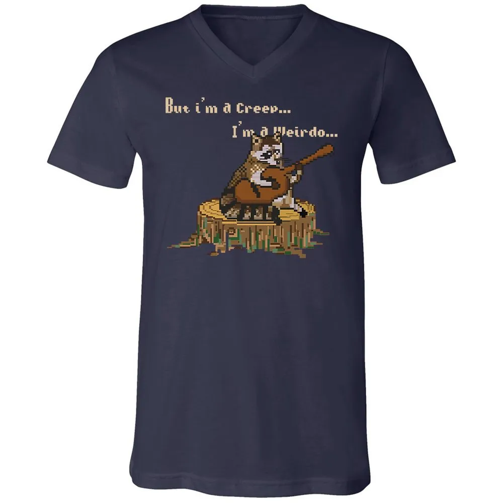 Unisex V-Neck T-Shirt - 2FPJPD3M - Navy - 2