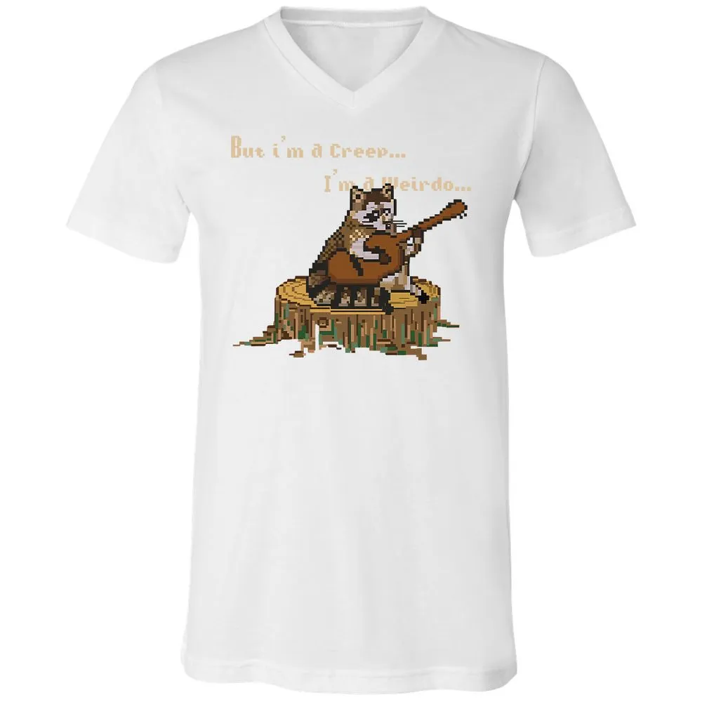 Unisex V-Neck T-Shirt - 2FPJPD3M - White - 5