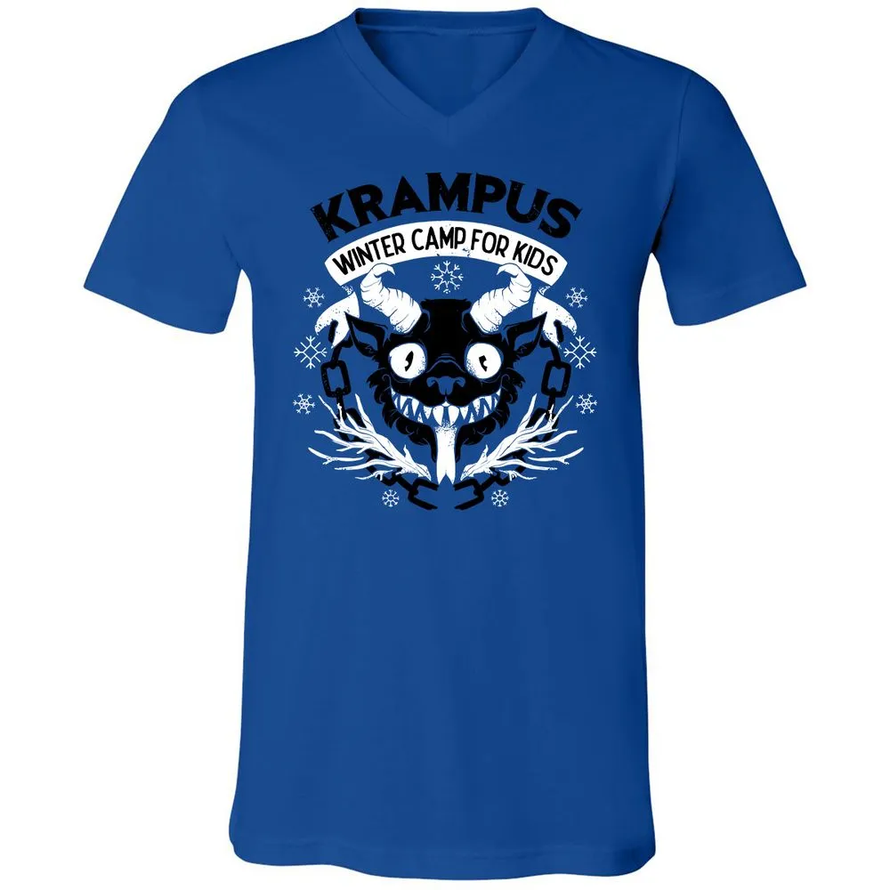 Unisex V-Neck T-Shirt - 2LC9QRG1 - True Royal - 4