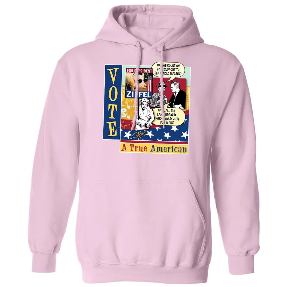 Classic Unisex Hoodie - QF4KY358 - Light Pink - 3