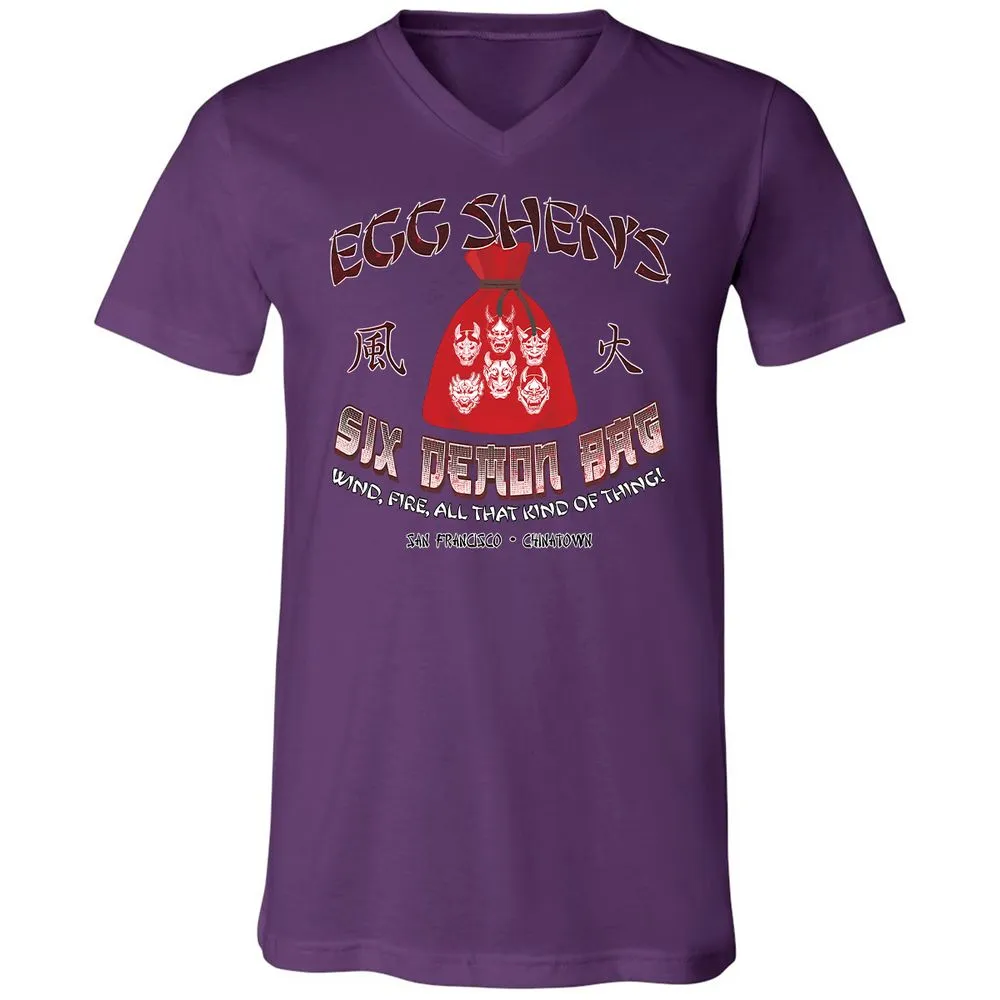 Unisex V-Neck T-Shirt - MVP3UF81 - Team Purple - 9